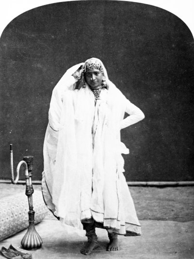 Nautch Girl by European Photographer